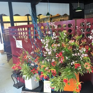 矢掛屋の花装飾
