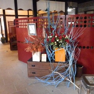 江戸情緒を残す内部に合わせたデザインで。